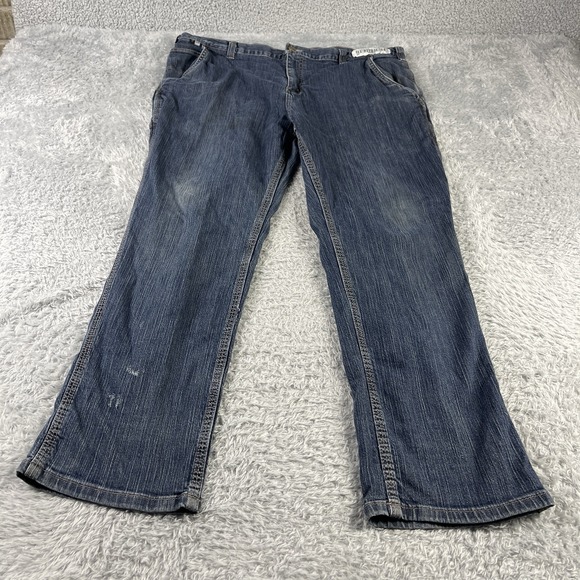 Carhartt FR Jeans Flame-Resistant Mens 40x32 Tagged 44x30 Rugged Fit - Picture 1 of 12